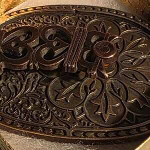 Vintage Metal Belt Buckle, Boot Spur, Cowboy, The Conquistador, Nice Western